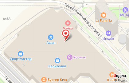 Фитнес-клуб World Class на метро Университет на карте