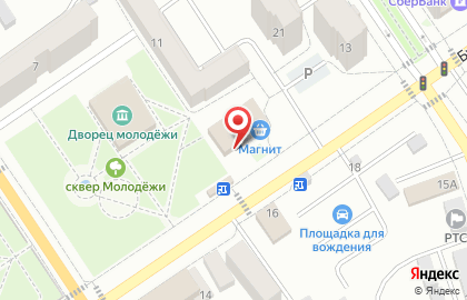 Магазин Клевое место на Бульварной улице на карте