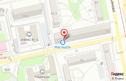Магазин МастерОК в Барнауле на карте