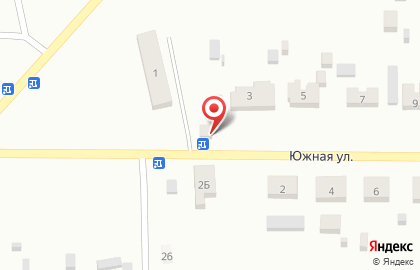 Магазин Семья на Южной улице на карте