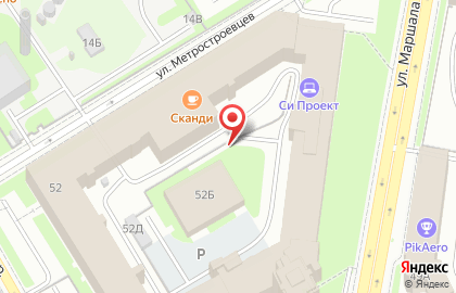 МинутаМаркет на улице Маршала Говорова на карте