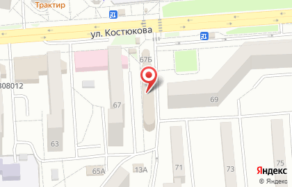 Магазин канцтоваров в Белгороде на карте