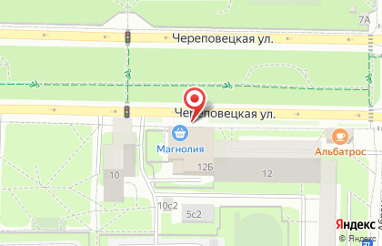 Цветочный магазин в Москве на карте