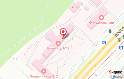 Поликлиника в Казани на карте