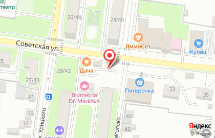 Киоск печатной продукции Наполи Плюс на карте