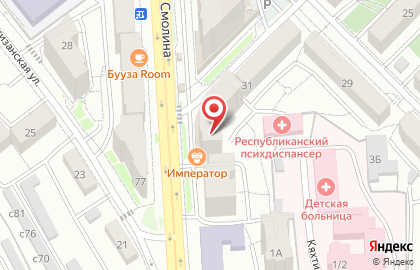 Детки-Конфетки на улице Смолина на карте