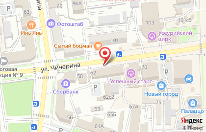 Салон связи и цифровой техники Связной на улице Чичерина на карте