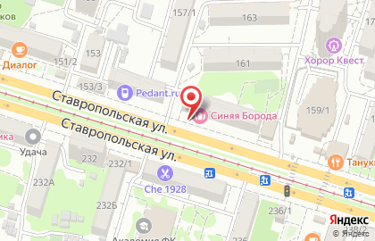 Тату-салон Синяя Борода на Ставропольской улице на карте