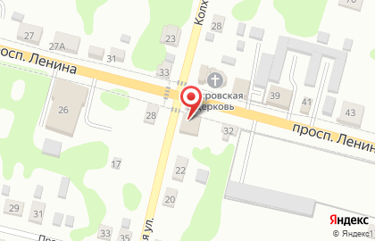 Руфос на проспекте Ленина на карте