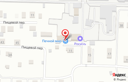 Магазин теплых решений Печной мир в Октябрьском районе на карте