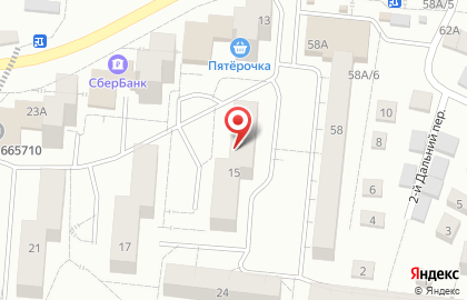 Продовольственный магазин Облака в Центральном районе на карте