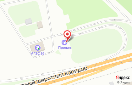 АГЗС в Ханты-Мансийске на карте
