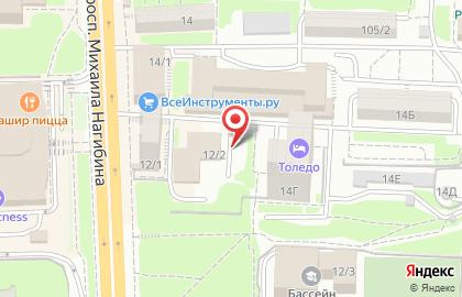 Компания Константи на проспекте Михаила Нагибина на карте