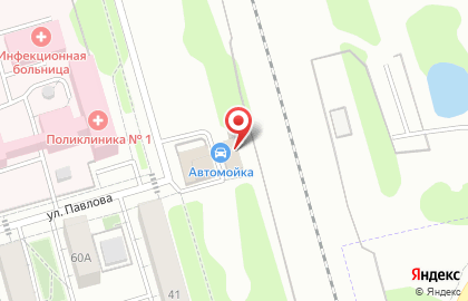 Автомойка в Москве на карте