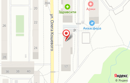 Магазин алкогольной продукции Бутыль на улице О.Кошевого на карте