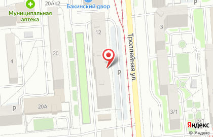 Крепость в Новосибирске на карте
