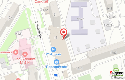 Мобил Элемент в Южном Орехово-Борисово на карте