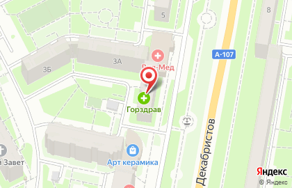 РУССТРОЙБАНК, АО в Ногинске на карте