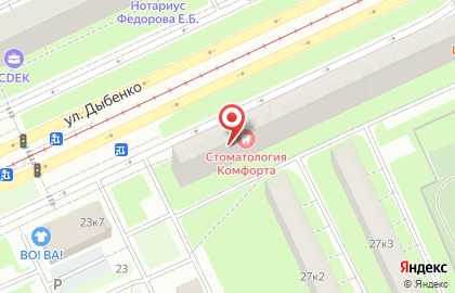 Продуктовый магазин в Санкт-Петербурге на карте