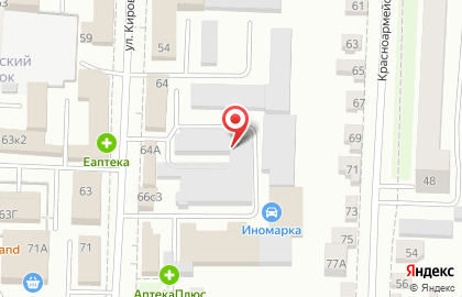 Ритуальное агентство Печальная роза на улице Кирова на карте