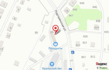 Компания Уральский лес на карте