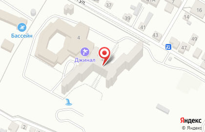 Санаторий Джинал на карте