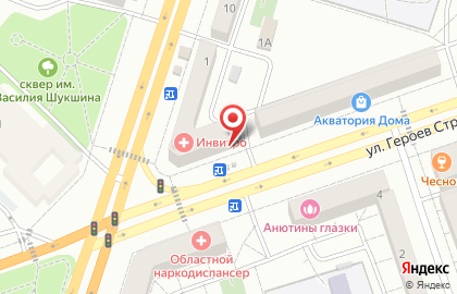 Парикмахерская Людмила на улице Героев Стратосферы на карте