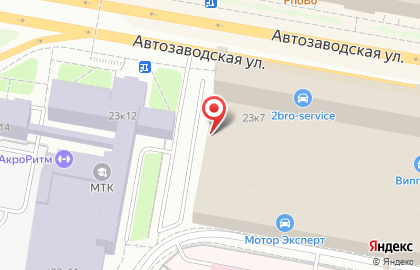 Магазин межкомнатных и входных дверей Двери Регионов на Автозаводской улице на карте