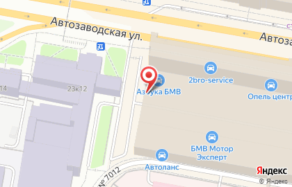 Салон дверей Status на метро ЗИЛ на карте