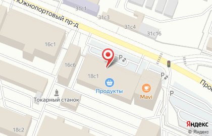 Мини-маркет Мини-маркет во 2-м Южнопортовом проезде на карте