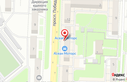 Магазин у дома Бристоль на проспекте Победы на карте