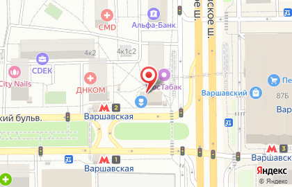 Магазин цветов в Москве на карте