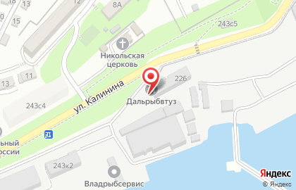 Учебно-тренировочный центр Дальрыбвтуз на карте