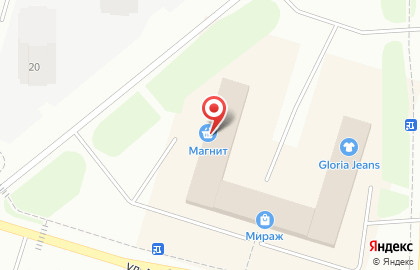 Магазин СуперЭконом на улице Марджани на карте