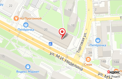 Магазин музыкальных инструментов Политон на улице М.И. Неделина на карте