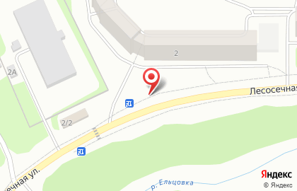 Киоск по продаже фруктов и овощей в Новосибирске на карте