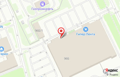 Гипермаркет Лента на Рижском проспекте на карте
