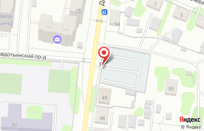 Автостоянка в Иваново на карте
