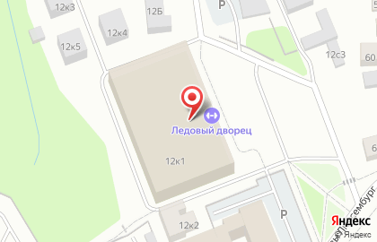Мастерская по заточке коньков на ул. Розы Люксенбург, 12 на карте