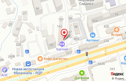 Центр Каспий на карте