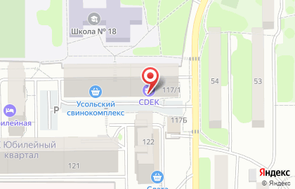 Пункт приема платежей по Системе Город, Свердловский район в Юбилейном микрорайоне на карте