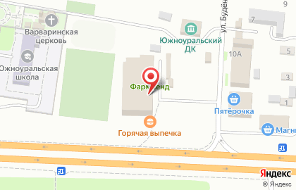 Аптека Фармленд-Оренбург на улице Будённого на карте