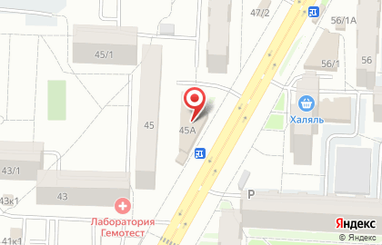 Банк ВТБ 24 в Октябрьском районе на карте