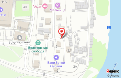 Агентство недвижимости 7 этажей в Вологде на карте
