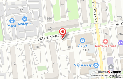 Автостоянка во Владивостоке на карте