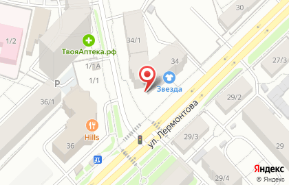 Магазин по продаже овощей и фруктов в Якутске на карте