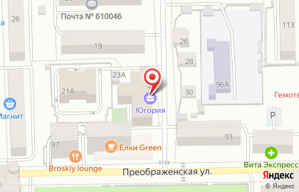 Туристическое агентство Путевка маркет в Кирове на карте