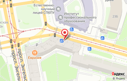 Цветочный магазин в Санкт-Петербурге на карте
