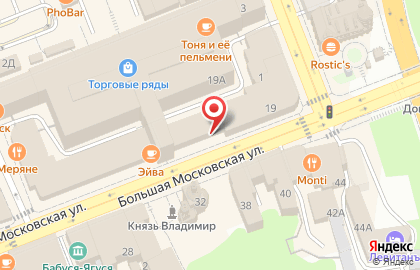 Кофе-бар Coffee Like на Большой Московской улице на карте