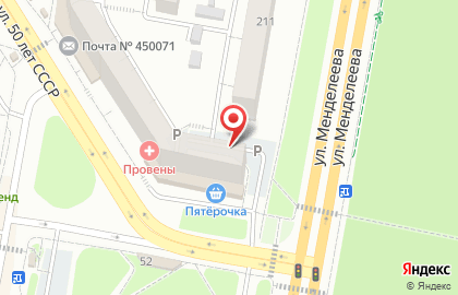 Центр общественной безопасности в Октябрьском районе на карте